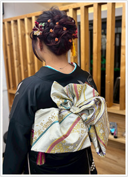 加納美容院和装スタイル